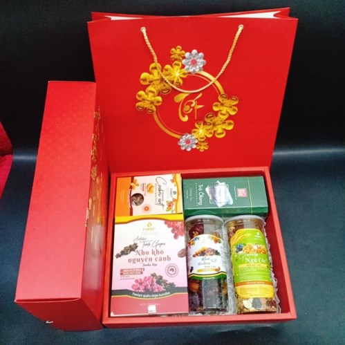 Hộp quà tết - Quà Tết & Hạt Dinh Dưỡng Cô Ba Chang - Công Ty TNHH Thương Mại Dịch Vụ Cô Ba Chang